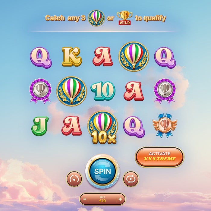 Balloon Race gameplay