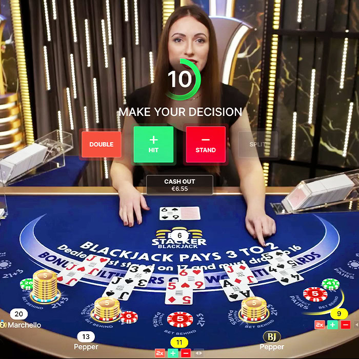 Bet Stacker Blackjack