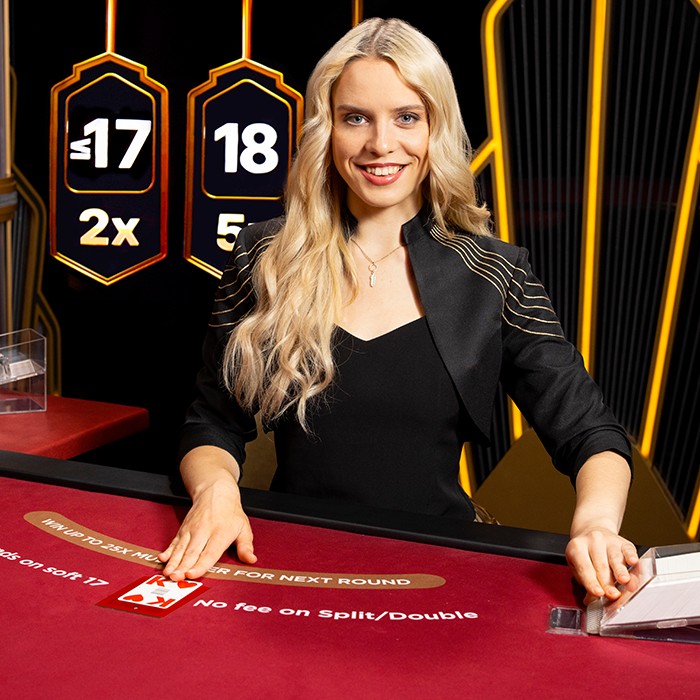 Lightning Blackjack table