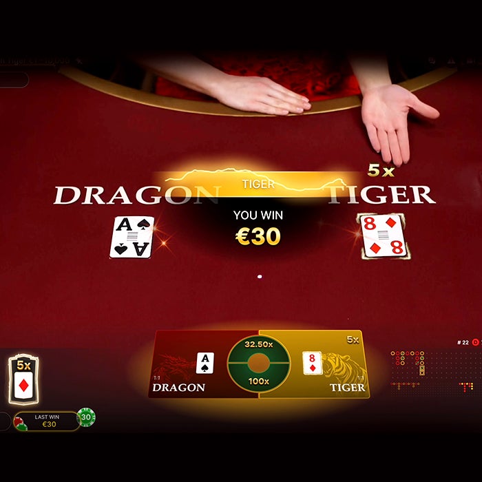 Lightning Dragon Tiger table